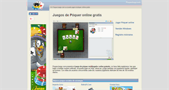 Desktop Screenshot of poquerjuego.com